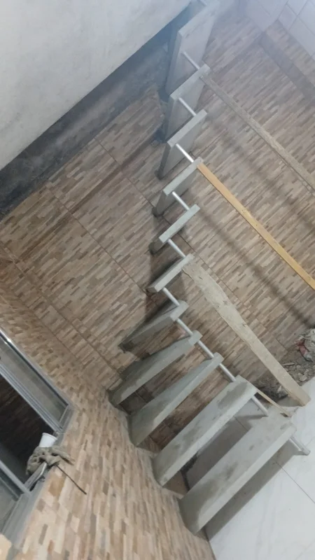 Escada de concreto pré fabricada
