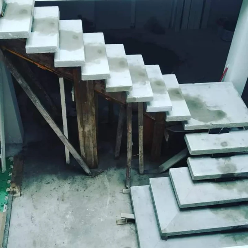 Escada de concreto pré montada