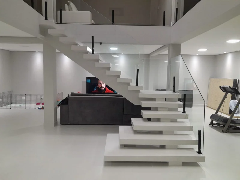 Escada pré fabricada concreto na Grande São Paulo