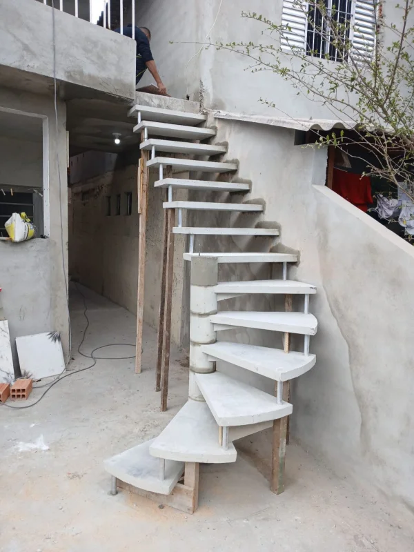 Escada pré fabricada concreto em São Paulo