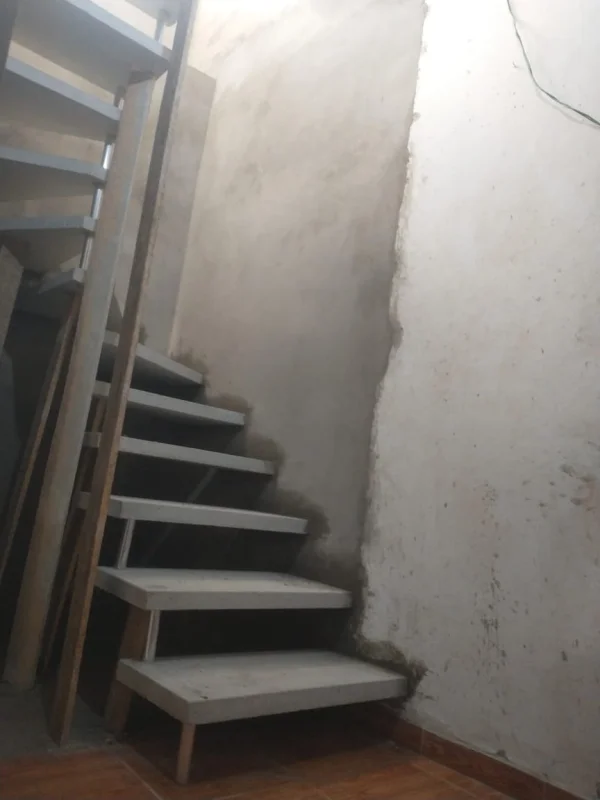 Escada pré moldada em u